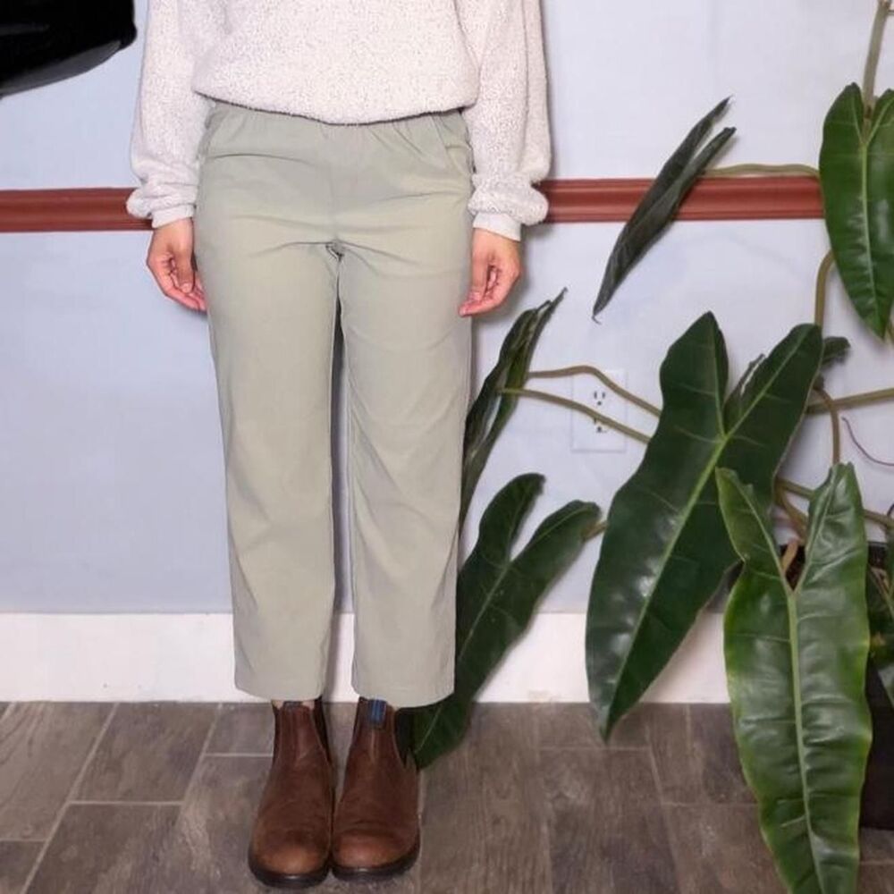 Eddie Bauer sage green outdoor pants